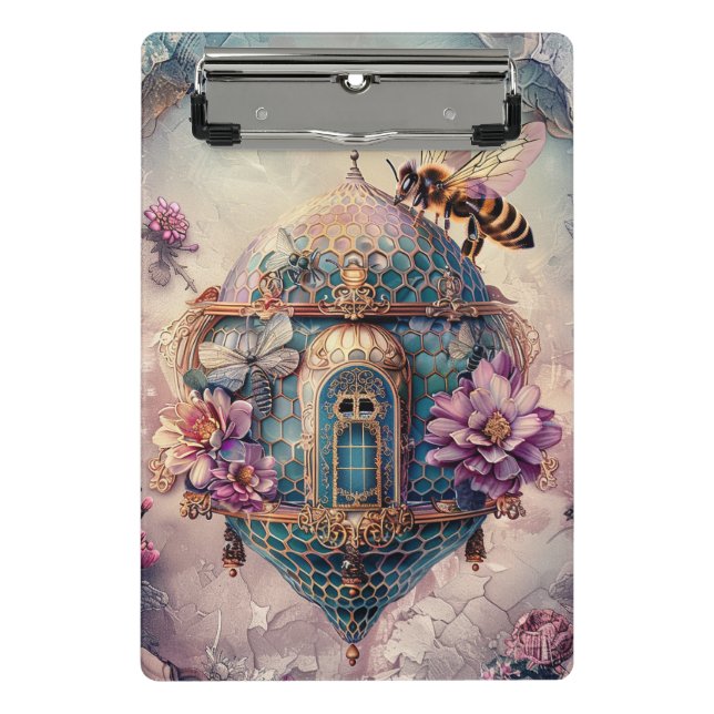 Enchanted Bee Garden Fantasy (2) Mini Clipboard (Front)