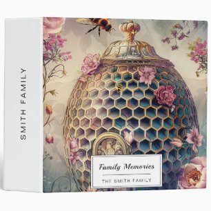 Enchanted Bee Garden Fantasy (7) Binder
