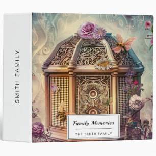 Enchanted Bee Garden Fantasy (9) Binder