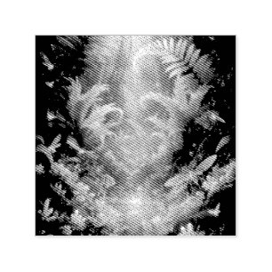Enchanted Bioluminescent Forest Magical Jungle Self-inking Stamp