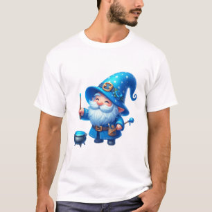 Enchanted Blue Gnome T-Shirt