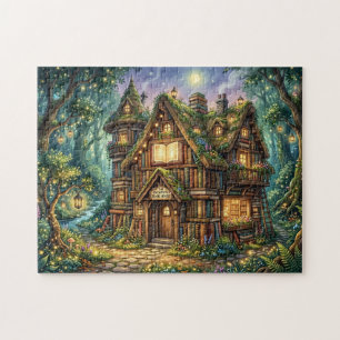 Enchanted Book House Jigsaw Puzzle
