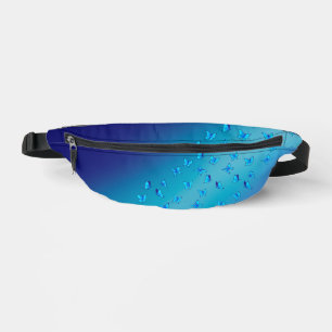 Enchanted Butterflies Blue Fanny Pack