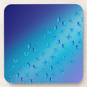 Enchanted Butterflies Plastic Coaster