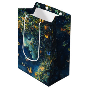 Enchanted Butterfly Forest Goddess (1) Medium Gift Bag