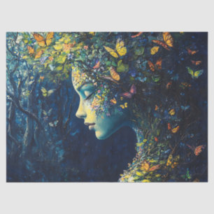 Enchanted Butterfly Forest Goddess (2) Tissue Paper