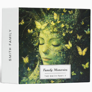 Enchanted Butterfly Forest Goddess (3) Binder
