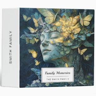 Enchanted Butterfly Forest Goddess (4) Binder