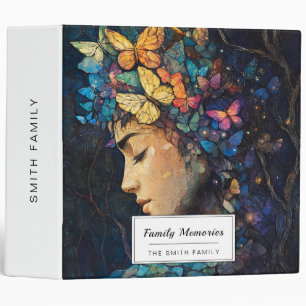 Enchanted Butterfly Forest Goddess (5) Binder