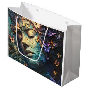 Enchanted Butterfly Forest Goddess (7) Large Gift Bag