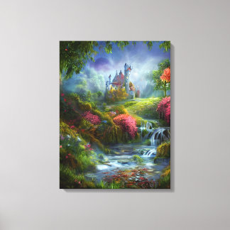 Enchanted Castle Canvas Print