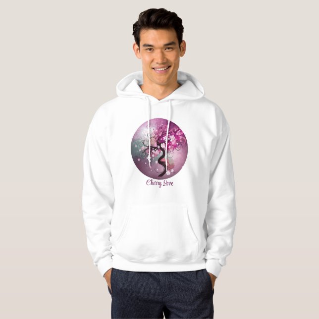 Enchanted Cherry Dance Hoodie (Front Full)