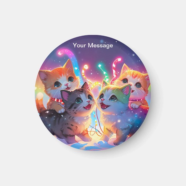 Enchanted Christmas Glow Magnet (Front)