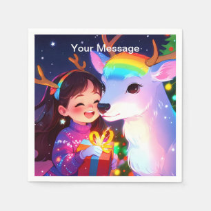 Enchanted Christmas Glow Napkin