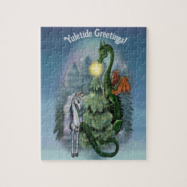 Enchanted Christmas Tree Jigsaw Puzzle (Vertical)
