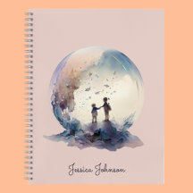 Enchanted Dreams Pink Spiral Pattern