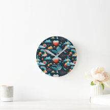 Enchanted Dreams Round Clock