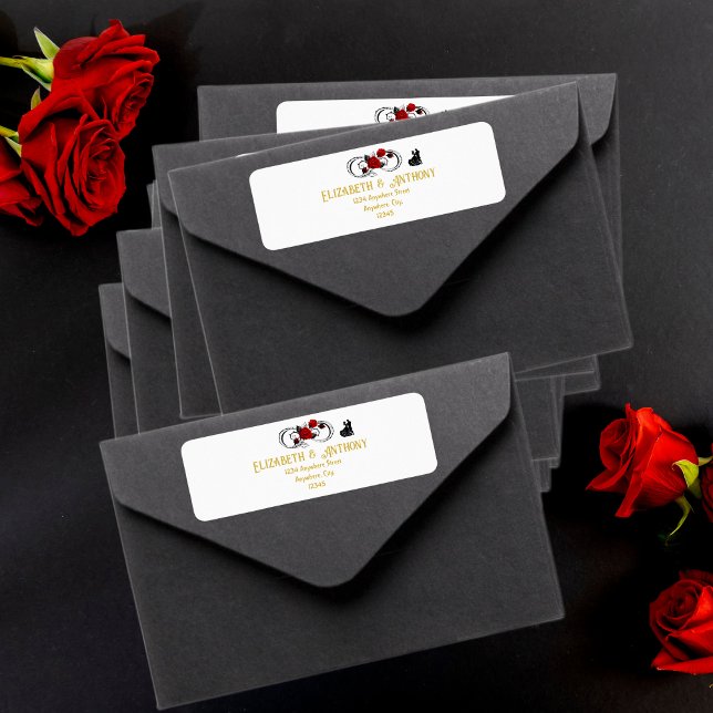 Enchanted Elegance Return Address Label (Creator Uploaded)