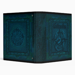 Enchanted Elementals Witches Book Of Shadows Binder