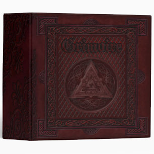 Enchanted Elementals Witches Book Of Shadows Binder