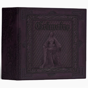 Enchanted Elementals Witches Book Of Shadows Binder