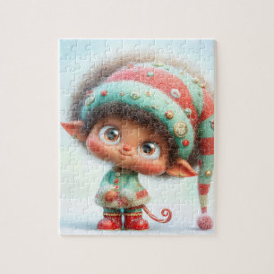 Enchanted Elf   North Pole Christmas Magic Jigsaw Puzzle