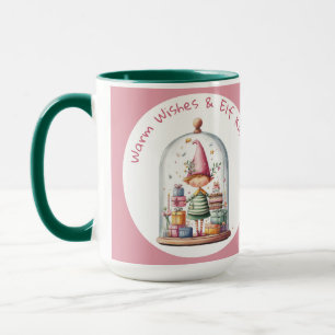 Enchanted Elf   North Pole Christmas  Mug