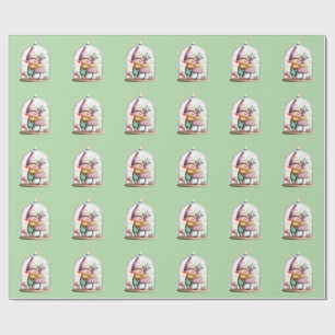 Enchanted Elf   North Pole Christmas  Wrapping Paper