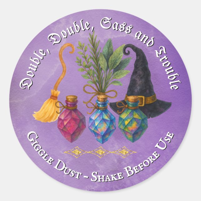 Enchanted Elixir Label – Halloween Party (Front)