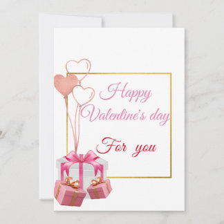 "Enchanted Embrace" Valentine's Day Holiday Card