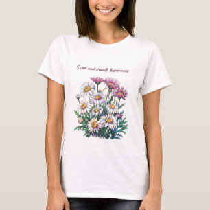 Enchanted ethereal summer flowers T-Shirt