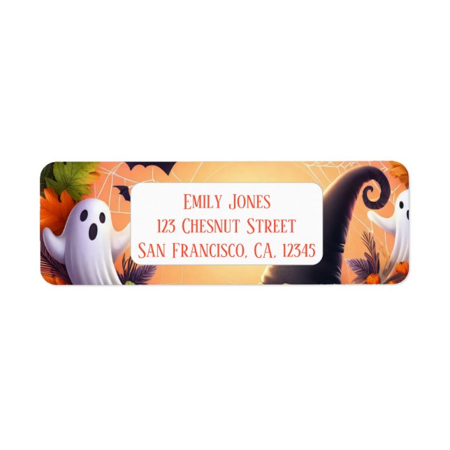  Enchanted Eve - Festive Halloween Paper Plates (Front)