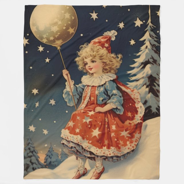 Enchanted Eve Timeless Christmas Blanket  (Front)
