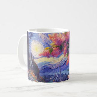 “Enchanted Evening Blossoms” Coffee Mug