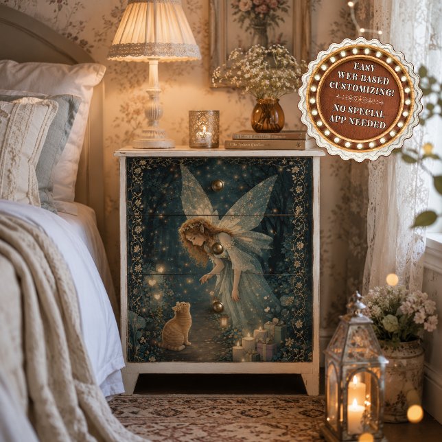 Enchanted Fairy & Cat Decoupage Tissue Paper (Enchanted Fairy & Cat Decoupage Tissue Paper)