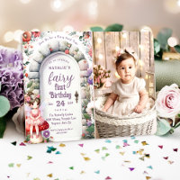 Enchanted Fairy Door Fairy First Birthday Photo
