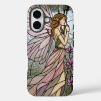 Enchanted Fairy Elf Stained Glass Effect