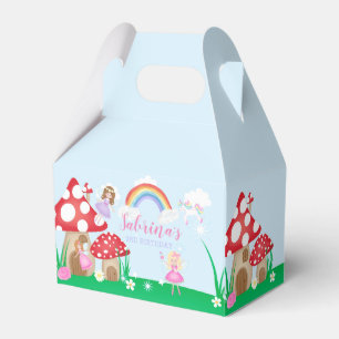 Enchanted Fairy Garden Birthday Thank You Favor Box
