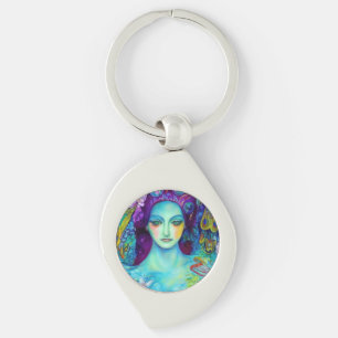 Enchanted Fairy Queen with Butterflies Keychain