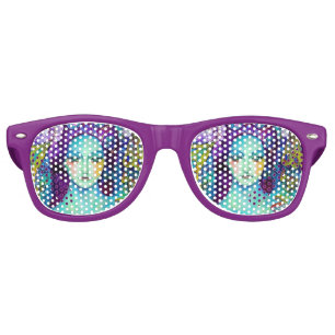 Enchanted Fairy Queen with Butterflies Retro Sunglasses