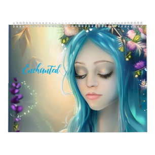 Enchanted Fairy Tale Style Art Calendar