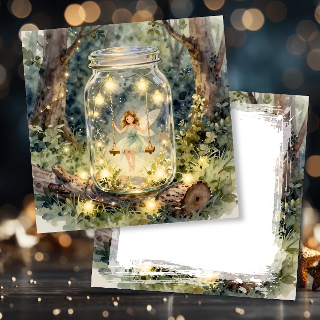 Enchanted Fairy Themed Girl's Birthday Card (Creator Uploaded)