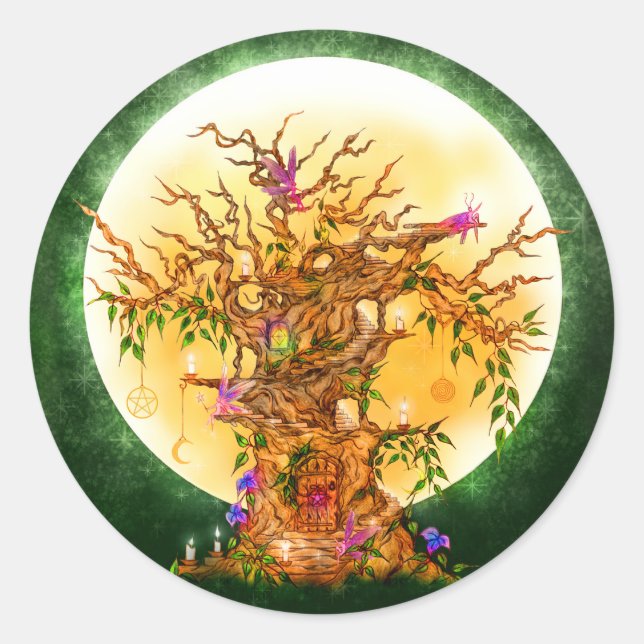 Enchanted Fairy Tree Stickers (Front)