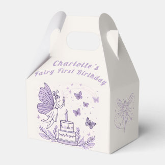 Enchanted First Candlelight - Birthday Favor Box