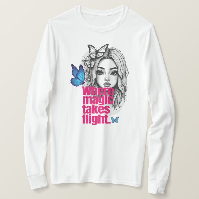 Enchanted Flight T-Shirt (Design Front)