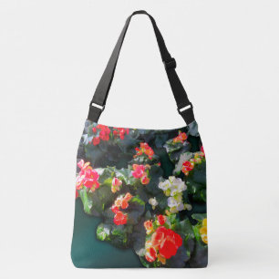 Enchanted Floral Blossoms Crossbody Bag