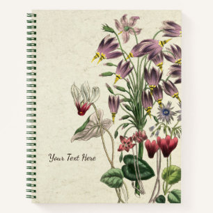 Enchanted Floral Symphony Notebook