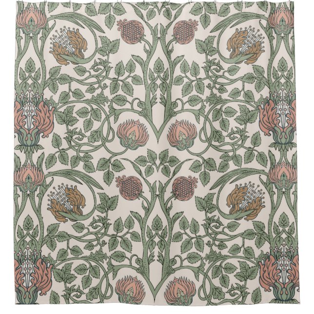 Enchanted floral vintage: retro wallpapers. (Front)