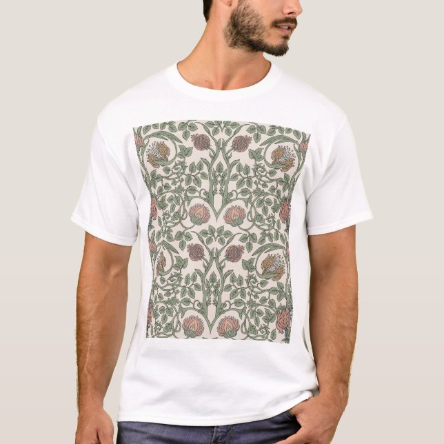 Enchanted floral vintage: retro wallpapers. T-Shirt (Front)