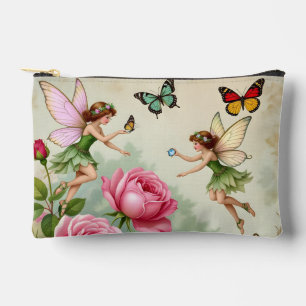 Enchanted Flroral Fairies Garden Accessory Pouch